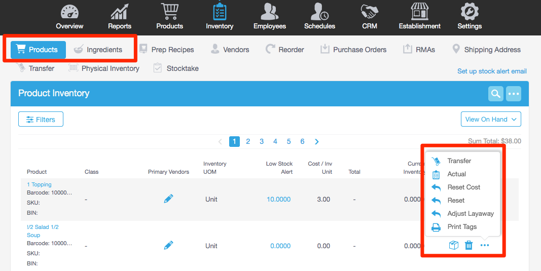 Introduction to Inventory