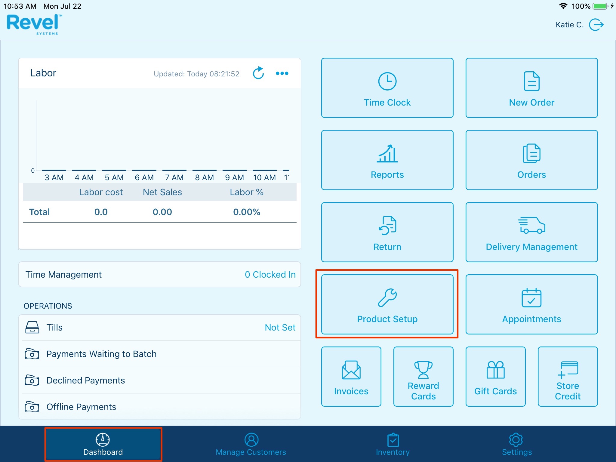 Creating Matrix Inventory on the Point of Sale