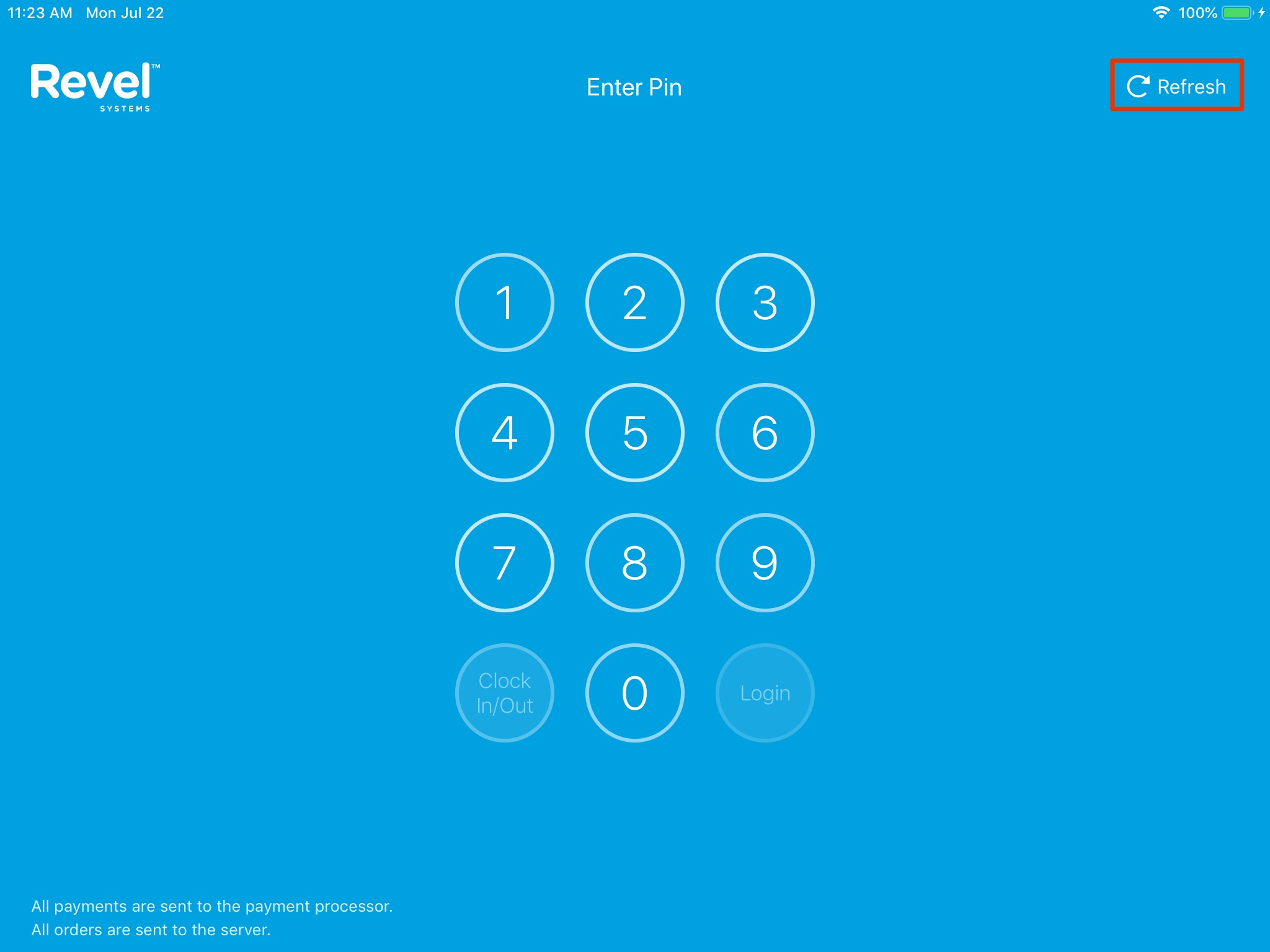 Matrix. Login Example Creating Matrix Inventory on the Point of Sale